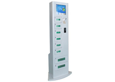 สถานีชาร์จโทรศัพท์มือถือที่มีหน้าจอสัมผัส LCD, ตู้เก็บสัมภาระ 8 ตู้