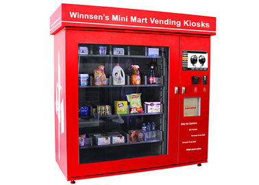 สวนสาธารณะตู้จำหน่ายสินค้าแบบหยอดเหรียญบัตรเติมเงินอัตโนมัติ Vending Station